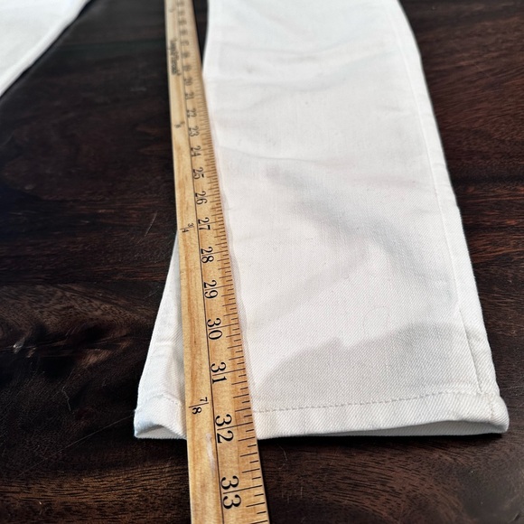 NWT Banana Republic skinny white jeans low fit - Picture 6 of 12